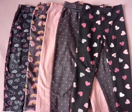 Zadarmo k objednávke- hrubé nohavice a legíny, 122