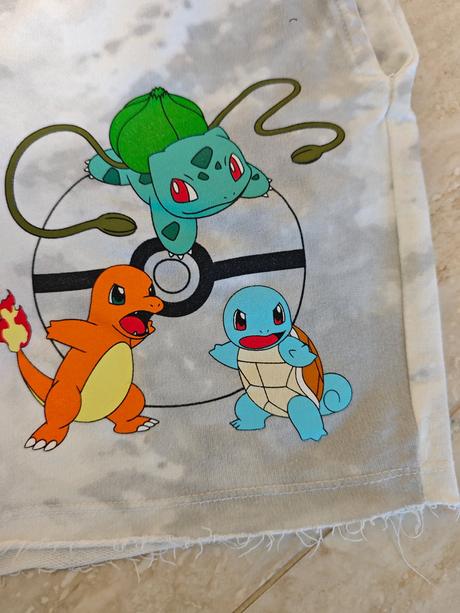 Pokemon šortky, zara,128