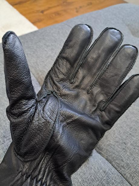 Kožené rukavice, xxl