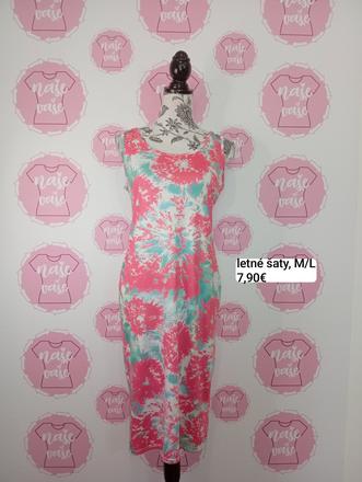 Letné šaty m/l, m