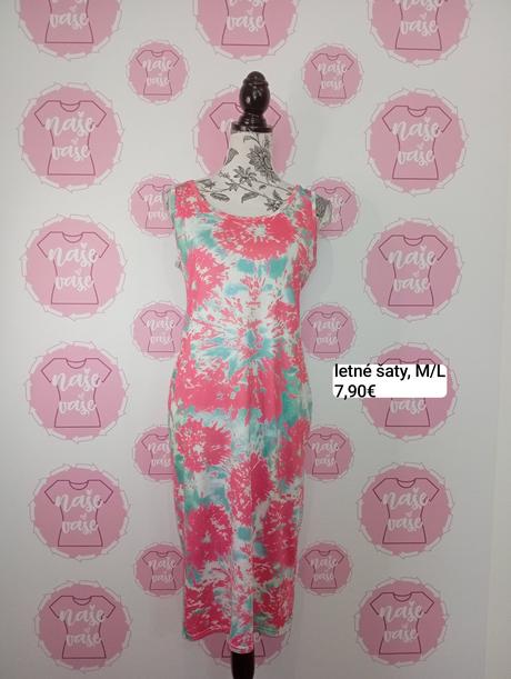 Letné šaty m/l, m