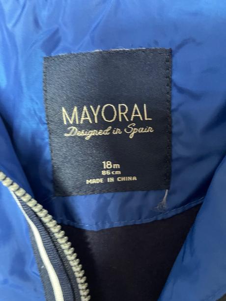 Mayoral vetrovka veľ 86, mayoral,86