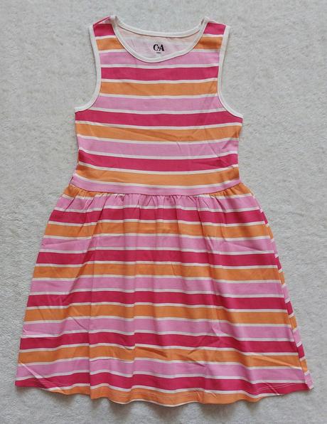 4 x nové šaty, c&a,128