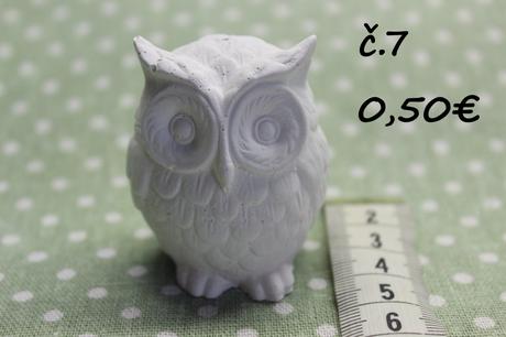 Sadrove odliatky na maľovanie,