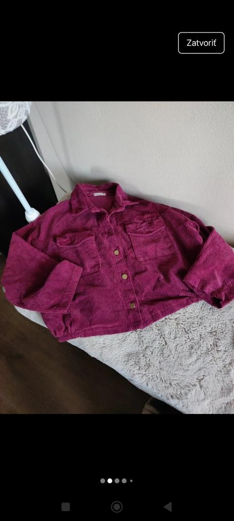 Dámska menčestrova bundička, 