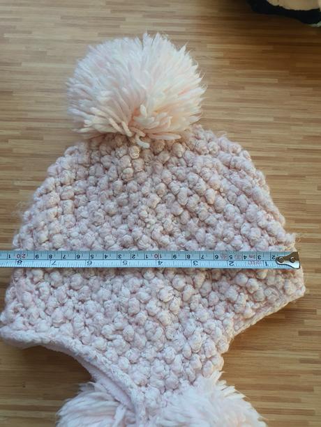 Trblietkava zateplena ciapka + rukavicky, next,68