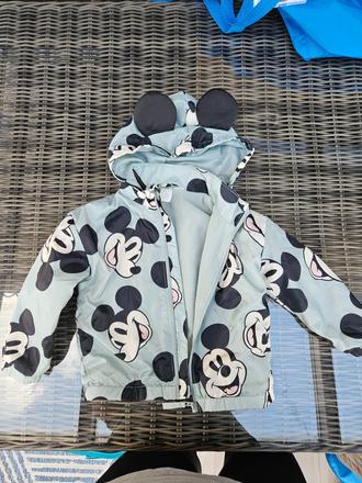 Prechodna bunda h&m mickey mouse, h&m,92