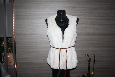 Pimkie kožušinová vestička, pimkie,s