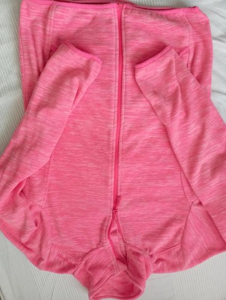 Neónovo ružová mikina 152, lewro,164