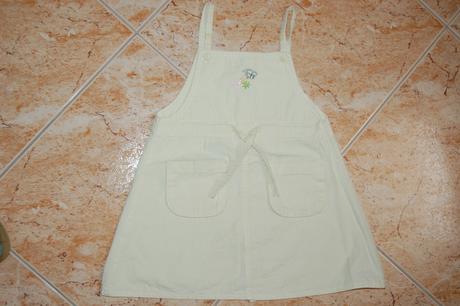 Bavlnené šatičky,posúvajú sa ramienka, 98