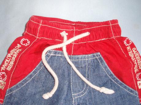 Krásne kraťasky - imitácia rifloviny, little star,62