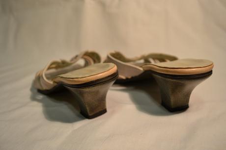 Celokožené elegantné šľapky, 40