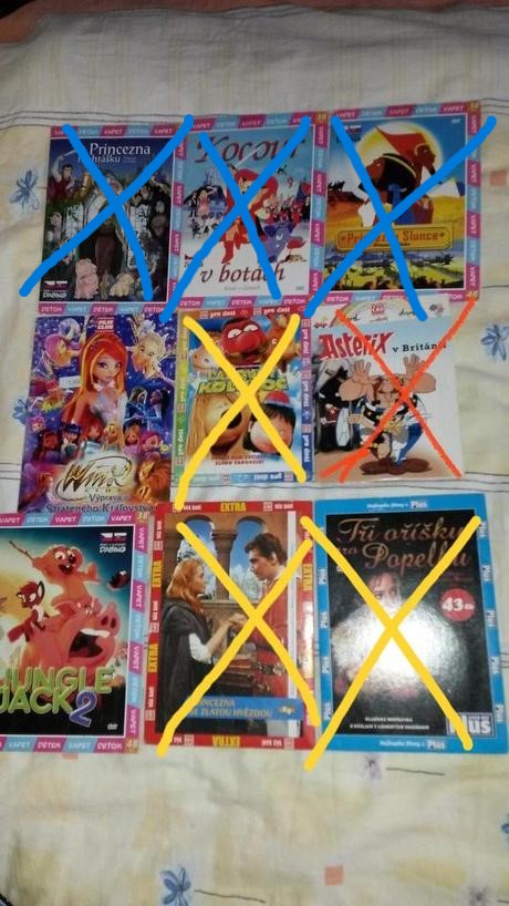 Dvd rozprávky,