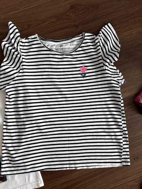 Balicek triciek s kratkym rukavom, 128