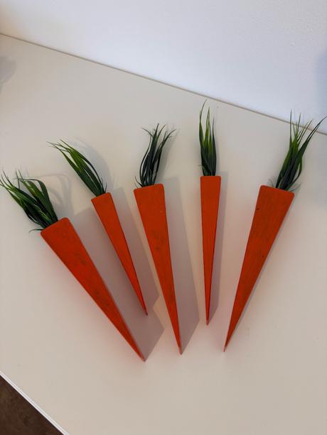 Veľkonočné drevené mrkvyčky, 