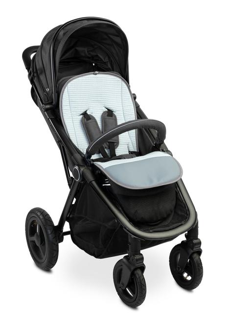 Sensillo podložka do kočíka wafel les/šedý, 