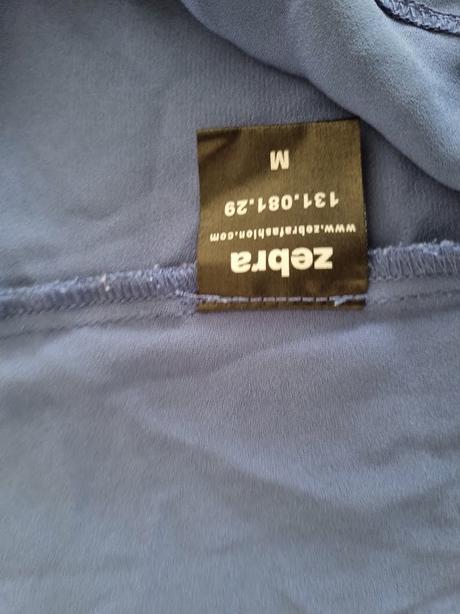 Padavý modrý top zebra veľ. 38, 38