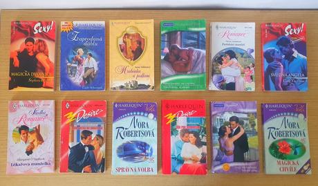Knihy harlequin za 0,20 eur -, 