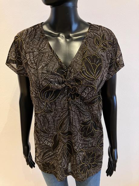 Dámska vzorovaná blúzka (xxl), xxl