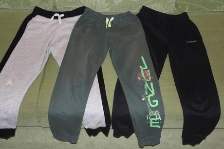 Tepláčiky 134/140, h&m,140