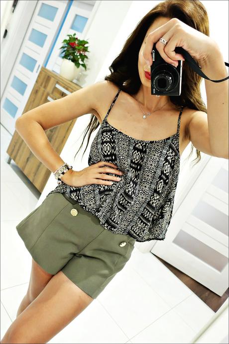 Crop blúzka hollister, hollister,m