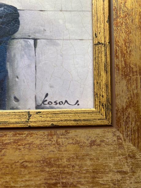 Obraz v starožitnom štýle,