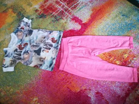 Tričko +tepláky, 86