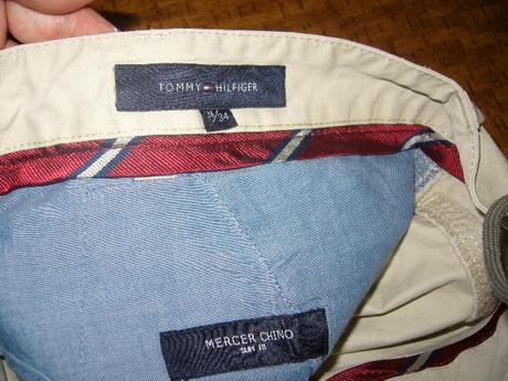 Bavlnene nohavice, tommy hilfiger,34