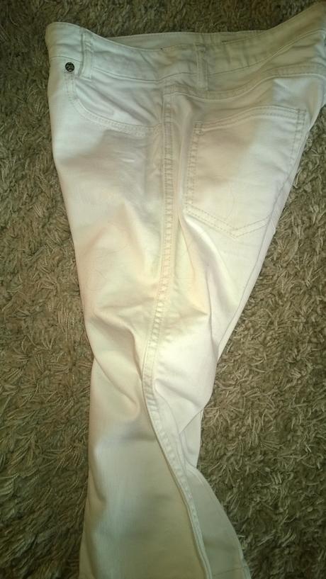 3/4 riflove kratasy denim 140/146/152/158, h&m,146