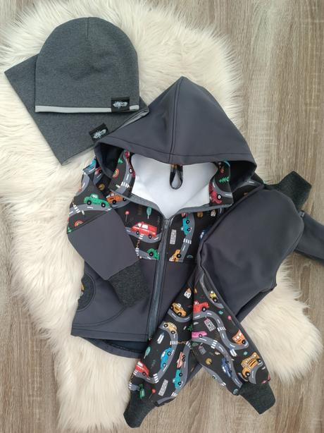 Softshellova bunda, 98 - 128