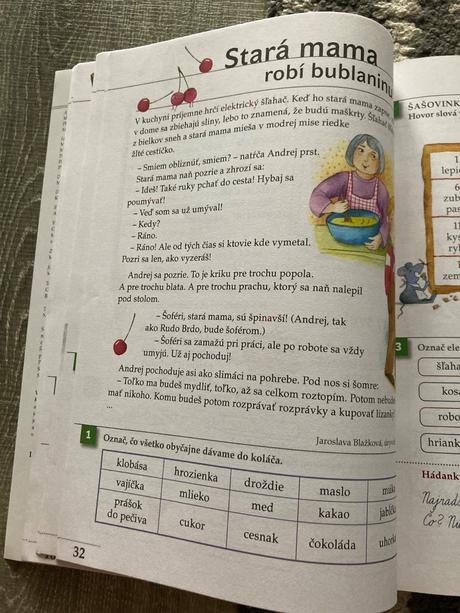 Čítanka pre prvý ročník základných škôl, 