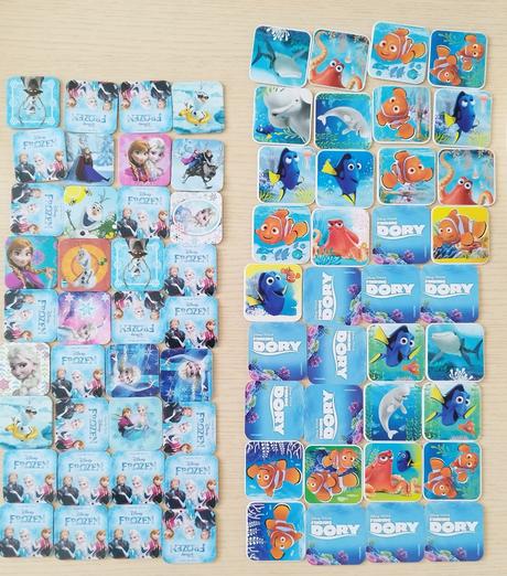 Pexeso frozen a dory,