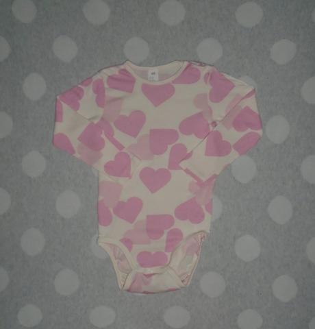 Srdiečkové body na 3 až 4 roky, h&m,104