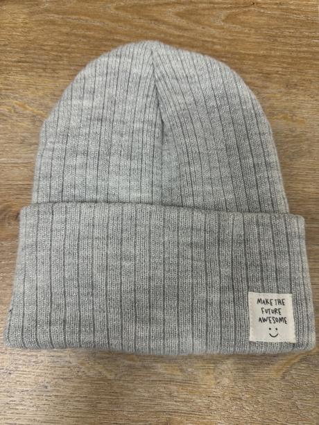 Sivá postriebrená čiapka h&m, h&m,134