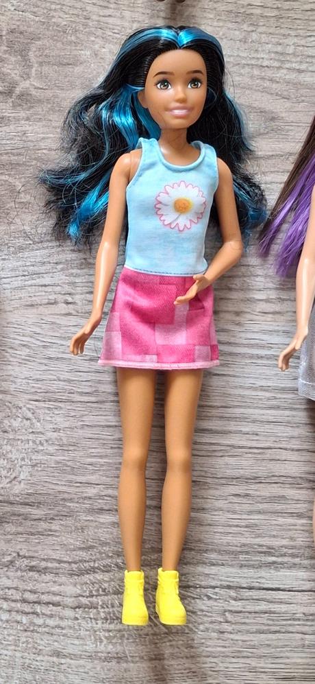 Nehrané bábiky barbie mattel extra,černošky,ohybné,