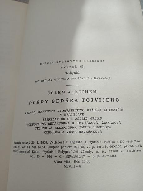 Kniha dcéry bedára tojvijeho, 