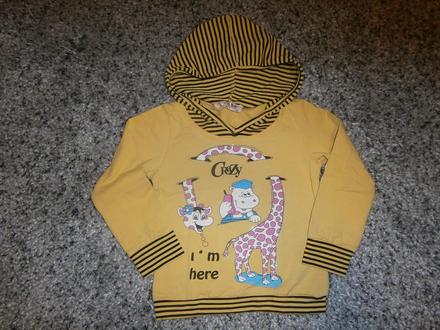 Veselé tričko s kapucňou 98/104, 98