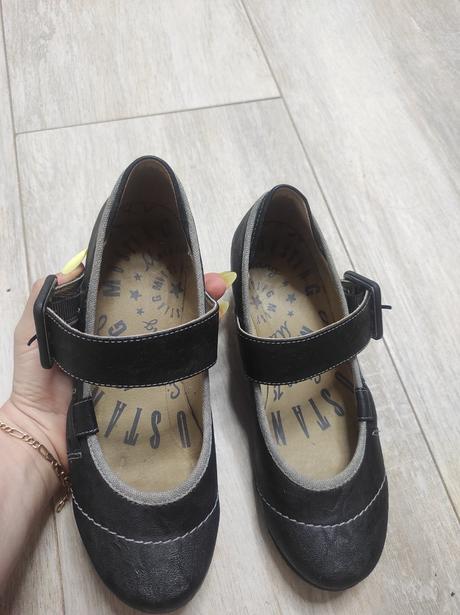 Topánky na opätku veľ.36, mustang,36