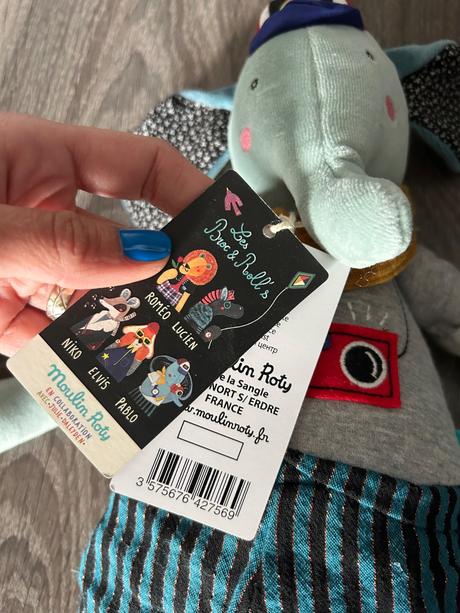 Moulin roty novy slon pablo 54cm, 