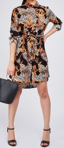 Dlhá košeľa, mini šaty, s