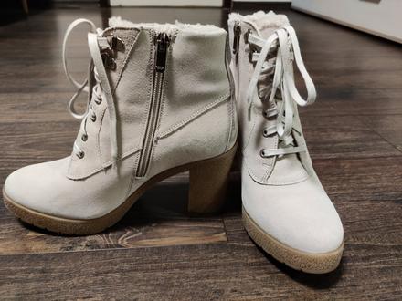 Kožené čižmičky, wojas,40