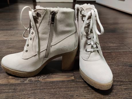 Kožené čižmičky, wojas,40