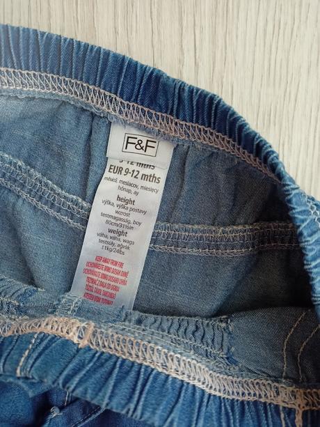 Tenké nohavice, f&f,86