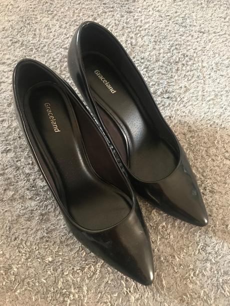 Čierne lodičky graceland v.38, graceland,38