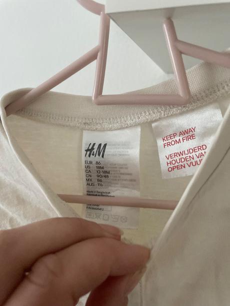 Pyzamko hm, h&m,86