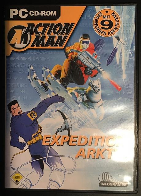 Pc cd action man, 