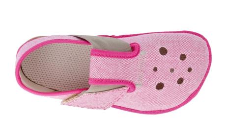 Pegres - prezuvky ružové perforované, pegres,20 - 32