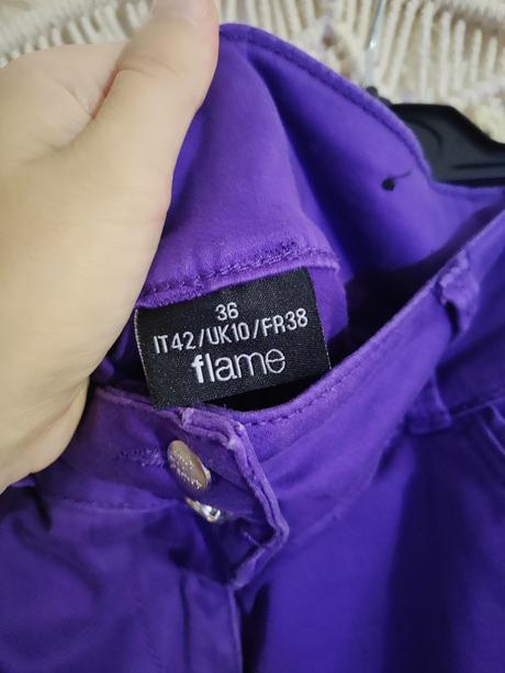 Elastická mini sukňa flame, s