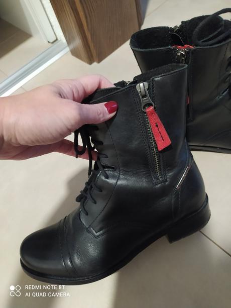 Dámske kožené topánky, lasocki,37