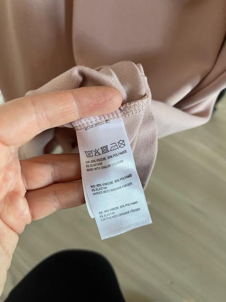 Ružové midi šaty bik bok, s